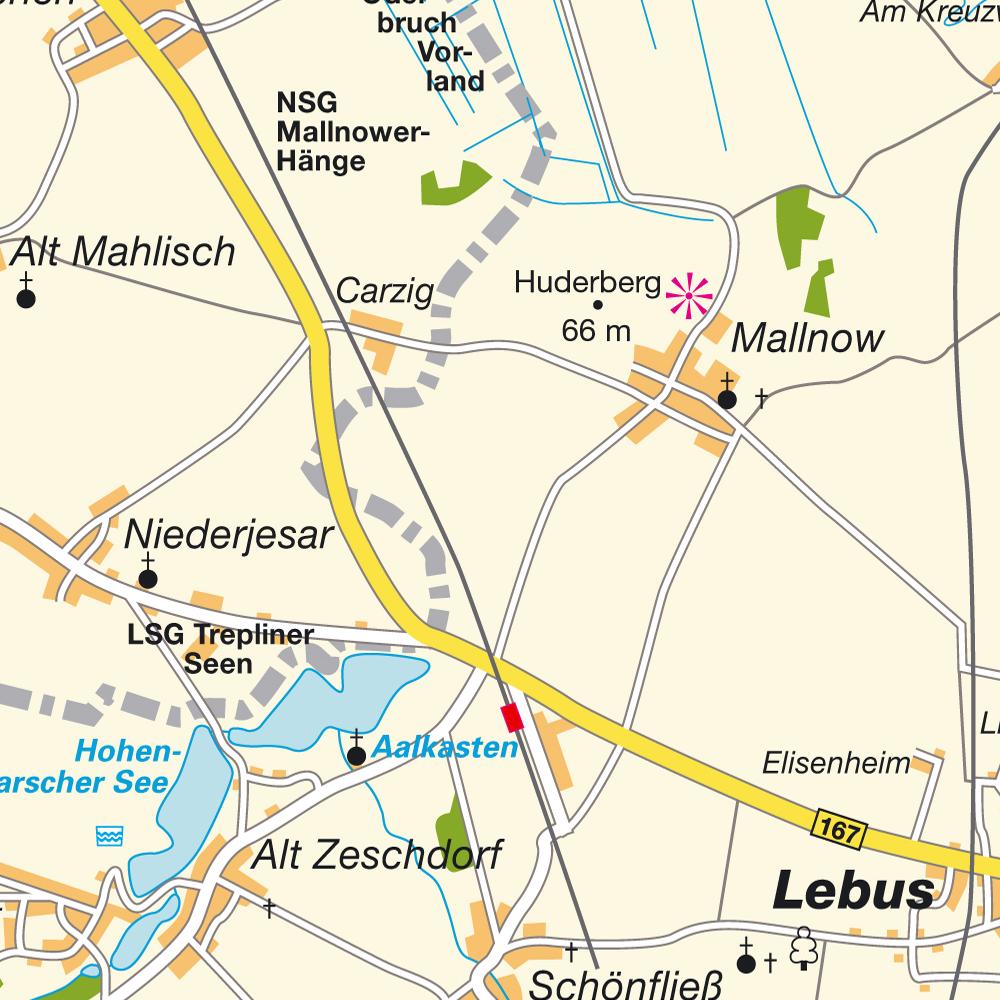 Map Amt Lebus, Germany. Maps and directions at hotmap.