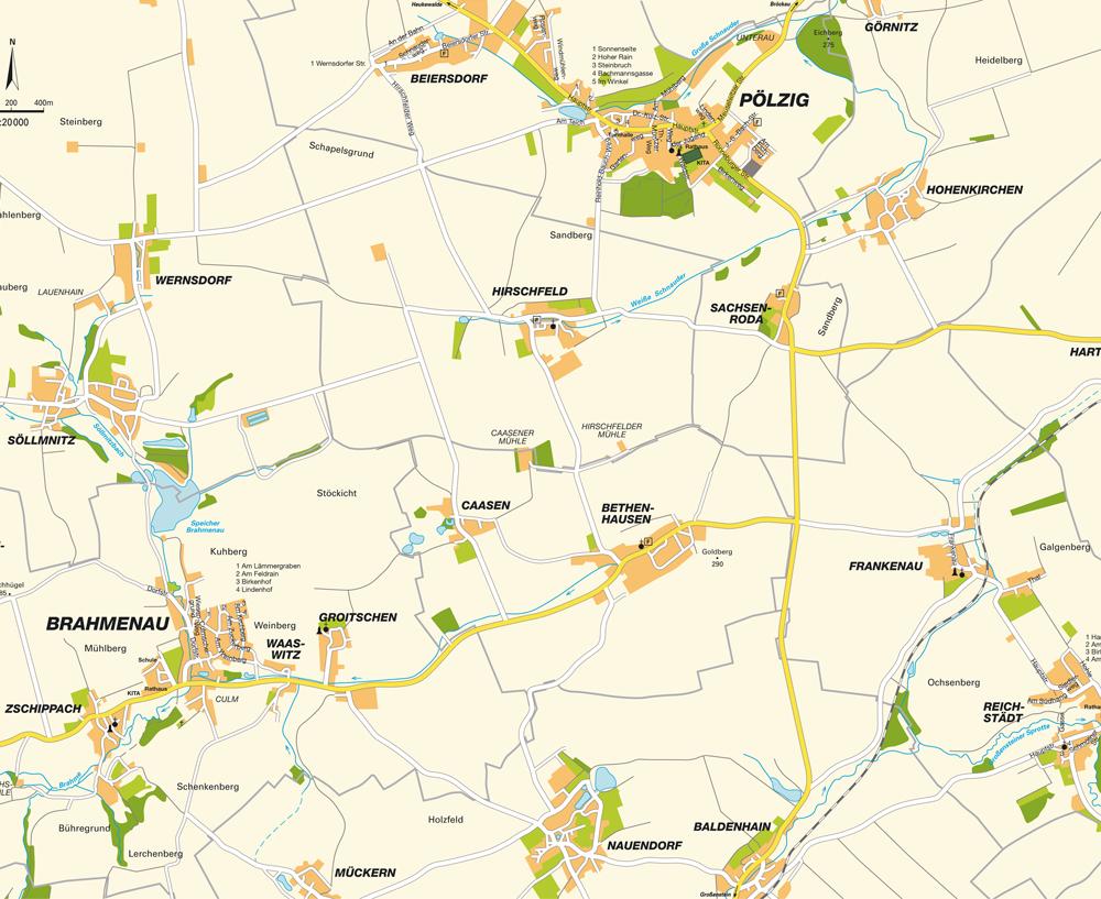 Map Brahmenau, Thuringia, Germany. Maps and directions at hotmap.