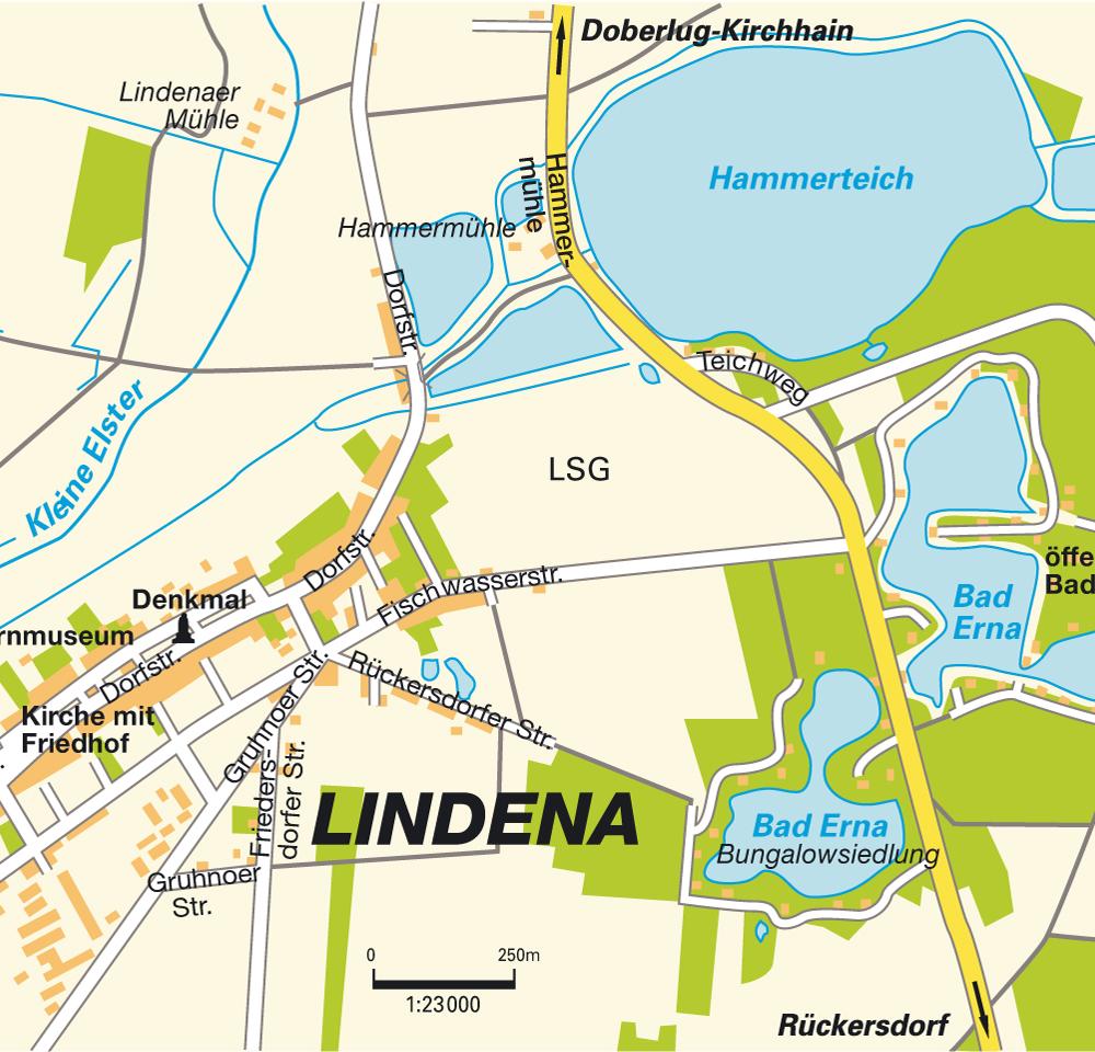 Map Lindena, Brandenburg, Germany. Maps and directions at hotmap.