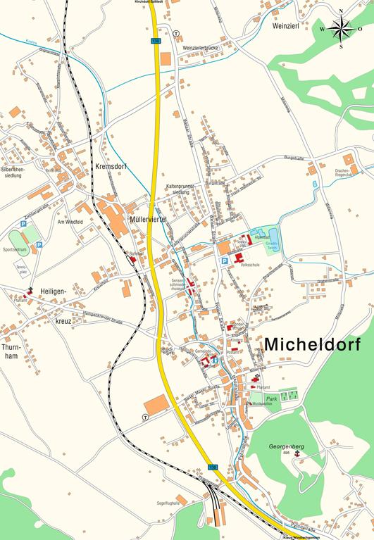 Stadtplan Micheldorf, Oberösterreich, Österreich hotmaps Karte und